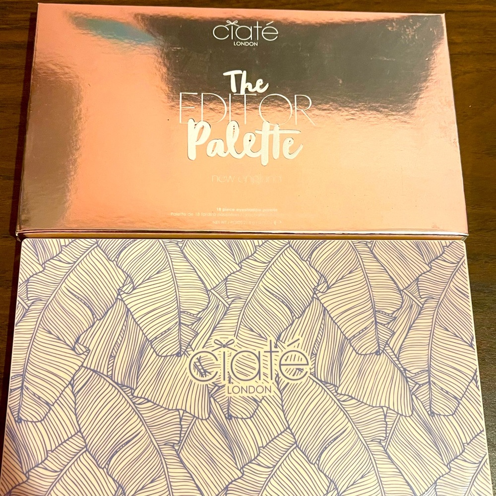 The editor pallete